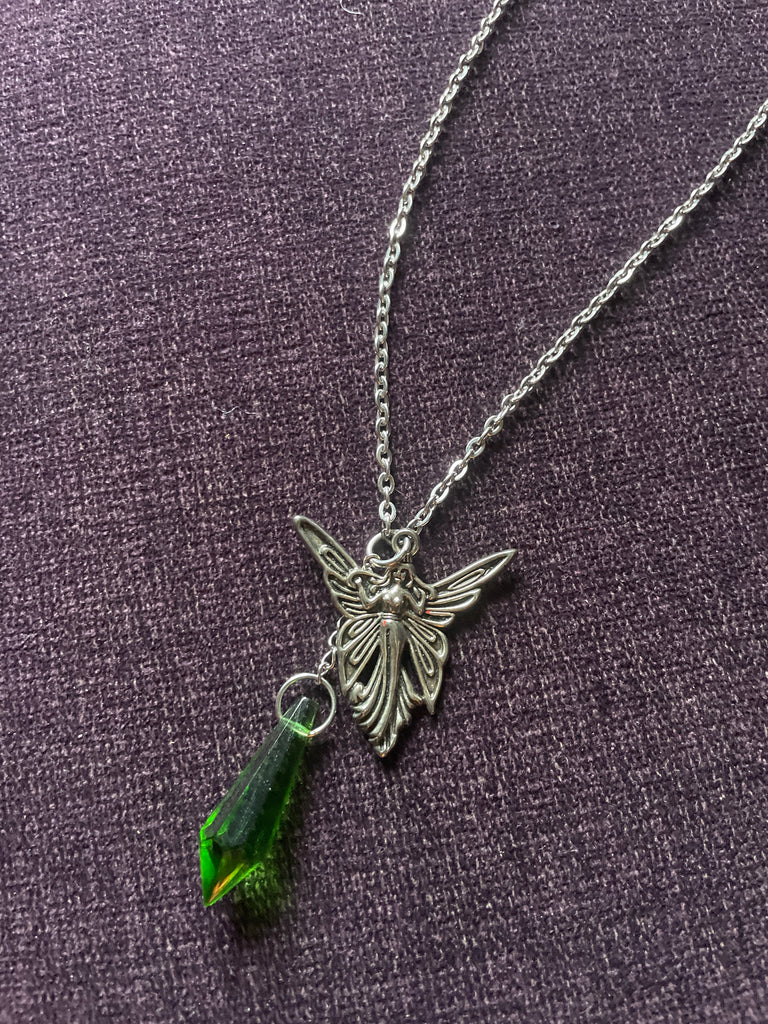 Green Fairy Necklace