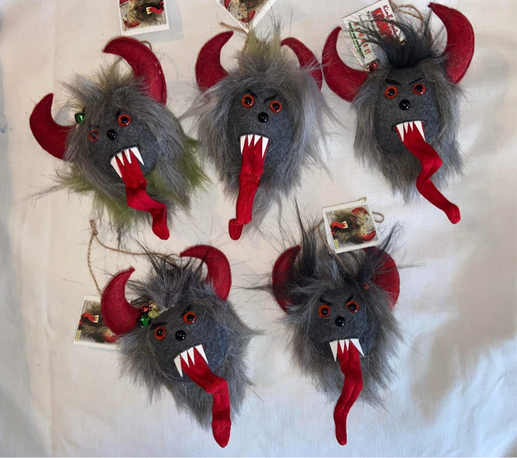 Krampus Head Ornament