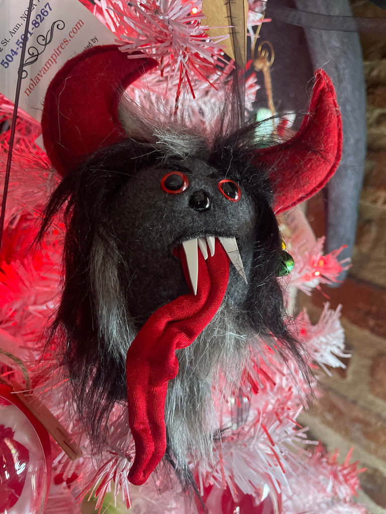 Krampus Head Ornament