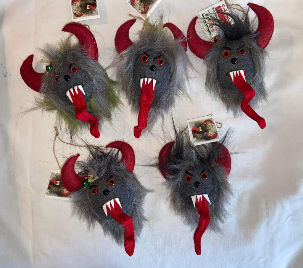 Krampus Head Ornament