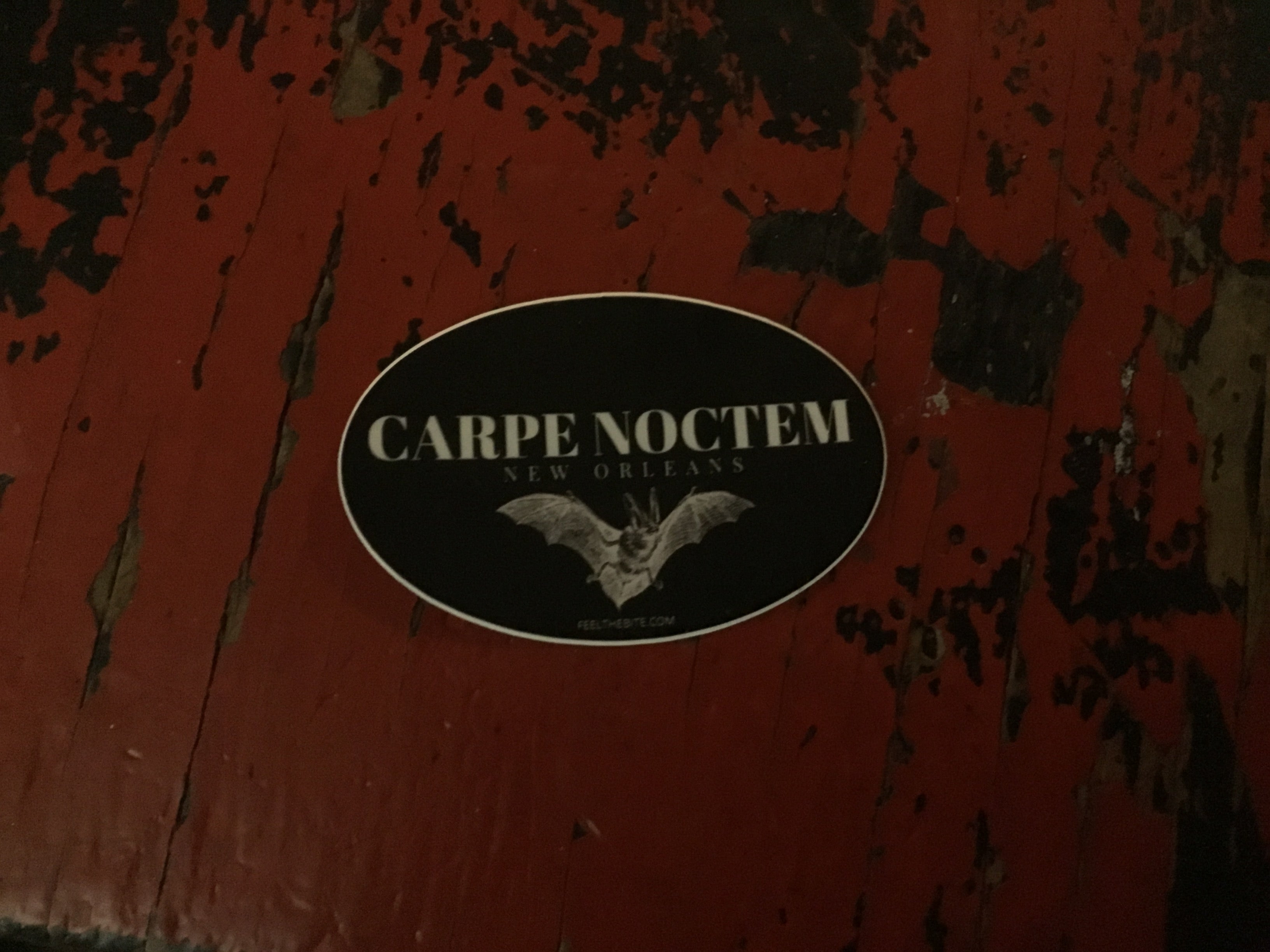 Carpe Noctem Sticker